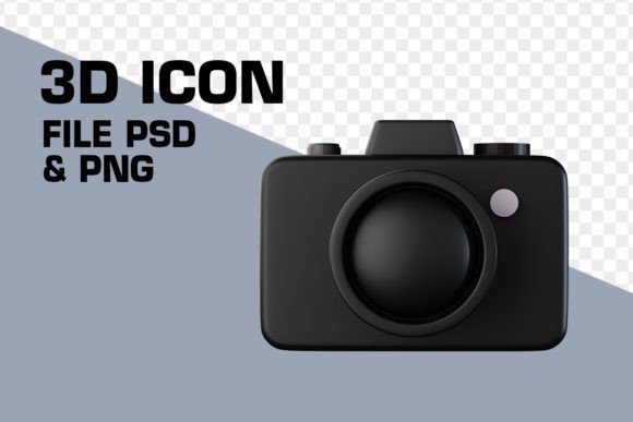 3D Camera Cartoon Illustration: A Versatile Visual Element for Modern Design