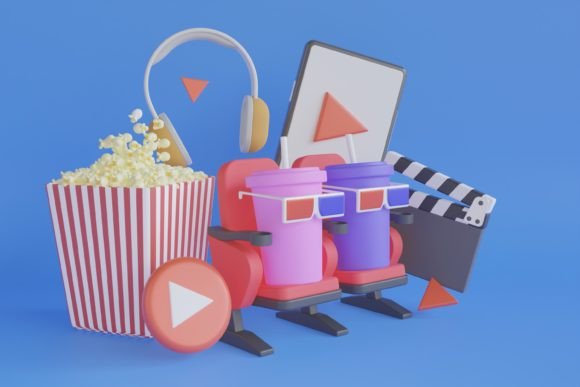3D Render of Red Cinema Chair: A Powerful Tool for Modern Designers and Marketers