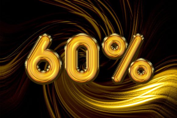 60 Percent Off Discount Sale Symbol: A Practical Design Solution for Businesses and Creators