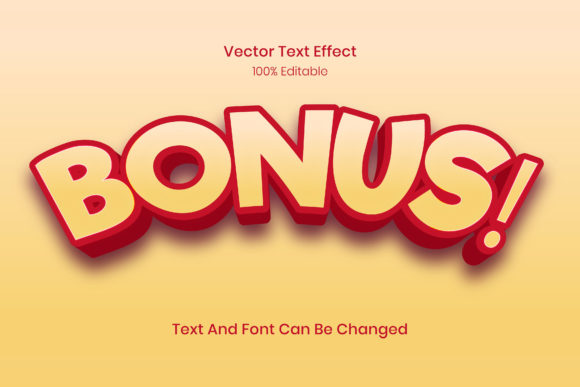 Bonus 3D Text Editable Style Effect: Boost Your Design Workflow