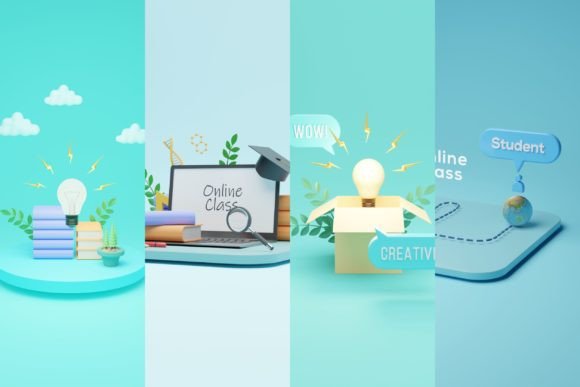 Free Learning Illustration for Creative Projects