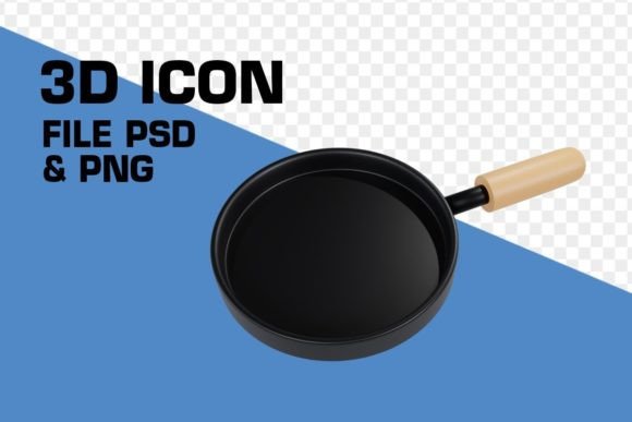 How a 3D Frying Pan Icon Can Elevate Your Digital Projects